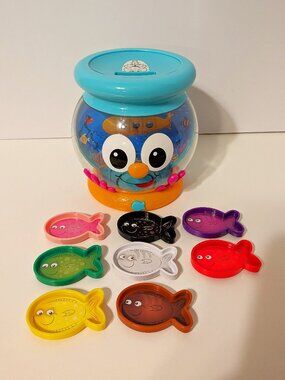 The Learning Journey: Learn With Me - Color Fun Fish Bowl / Works / With 8 Fish